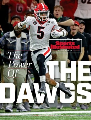University Of Georgia UGA 2021 National Championship SI cover