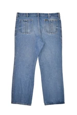 Vintage Lee Jeans Mens 38x29 Faded Medium Wash Bootcut Rider Engineer Workwear