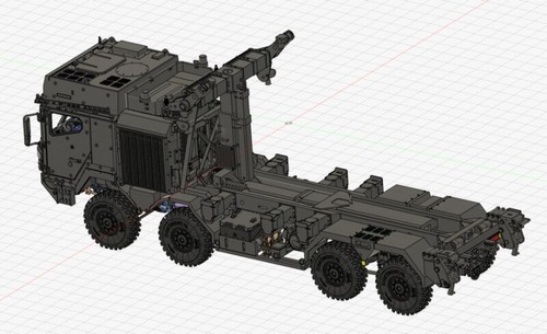 Kit modelo plataformas de carga militares Rheinmetall MAN ALHS impresas en 3D 1/35 - Imagen 3 de 4