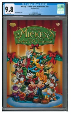 Mickey S Twice Upon A Christmas Nn 04 Disney Gemstone Cgc 9 8 Ff471 Ebay