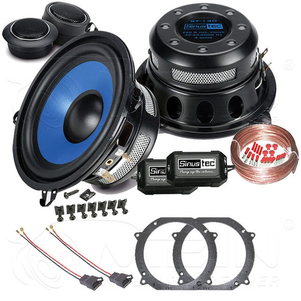 Sinustec Auto Lautsprecher FüR Volvo 850 1991-1996 Heck TüR 2-Wege 250W #A9GK-image
