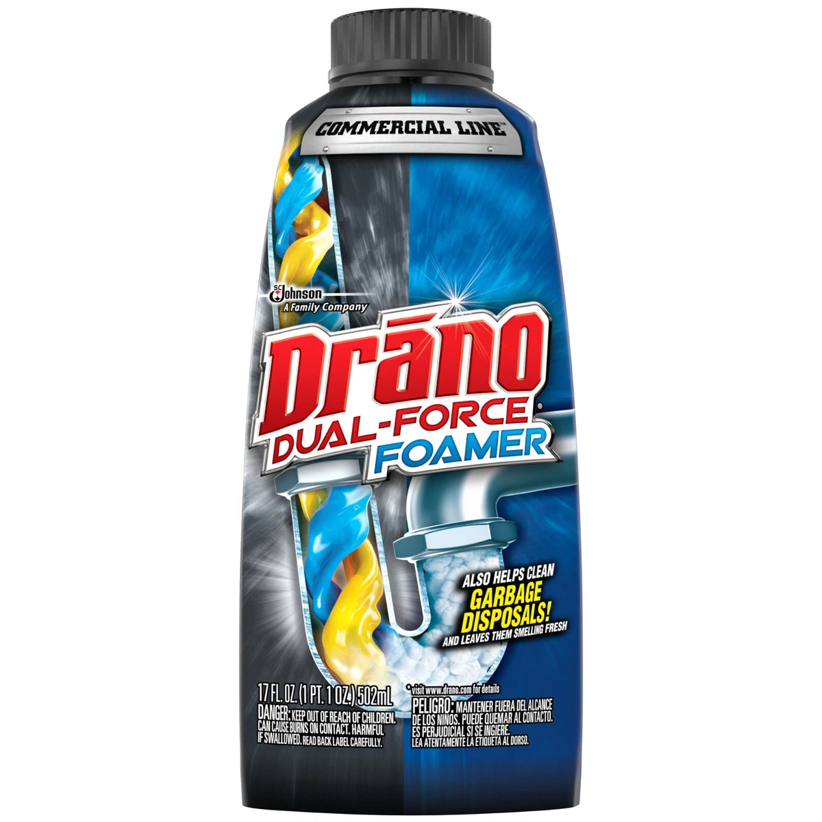 Drano outlet garbage disposal