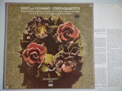 ARTIS QUARTETT WIEN SPIELT ERNST VON DOHNANYI QUARTETTE SCHWANN VMS 1054