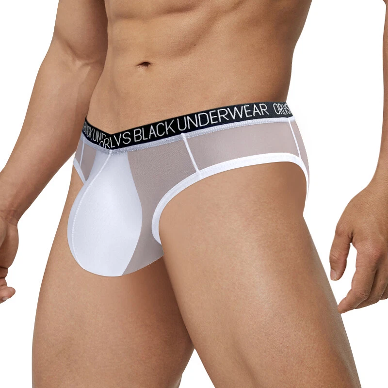 Paquete de 1,4 calzoncillos ropa interior para hombre bikini bolsa abultada bragas calzoncillos transpirables Foto 2 de 4