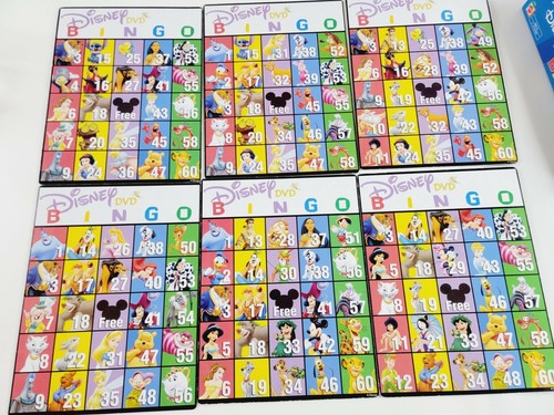 Disney DVD Bingo Mattel Family Fun Complete Magical Game Movie Clips - Picture 3 of 12
