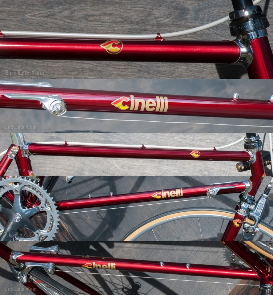 NOS Vintage Cinelli SuperCorsa ROADBIKE LtdE Century Campagnolo C Record Bicycle - Image 4 of 4