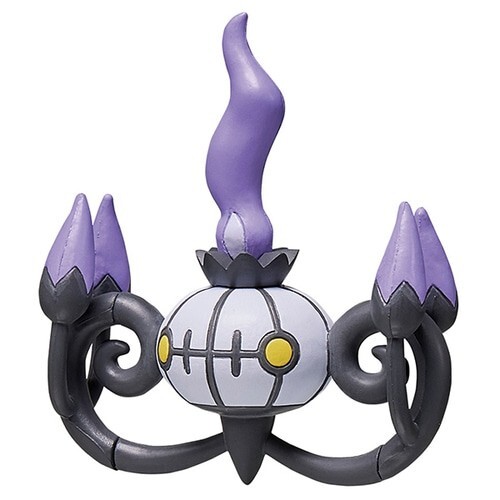 Moncolle Chandelure Takara Tomy Tomica Pokemon Monster