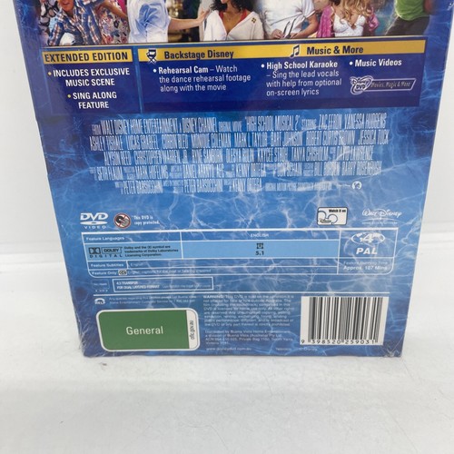 High School Musical 2 Extended Edition DVD Brand New Sealed Region 4 Free Post - Picture 3 of 3