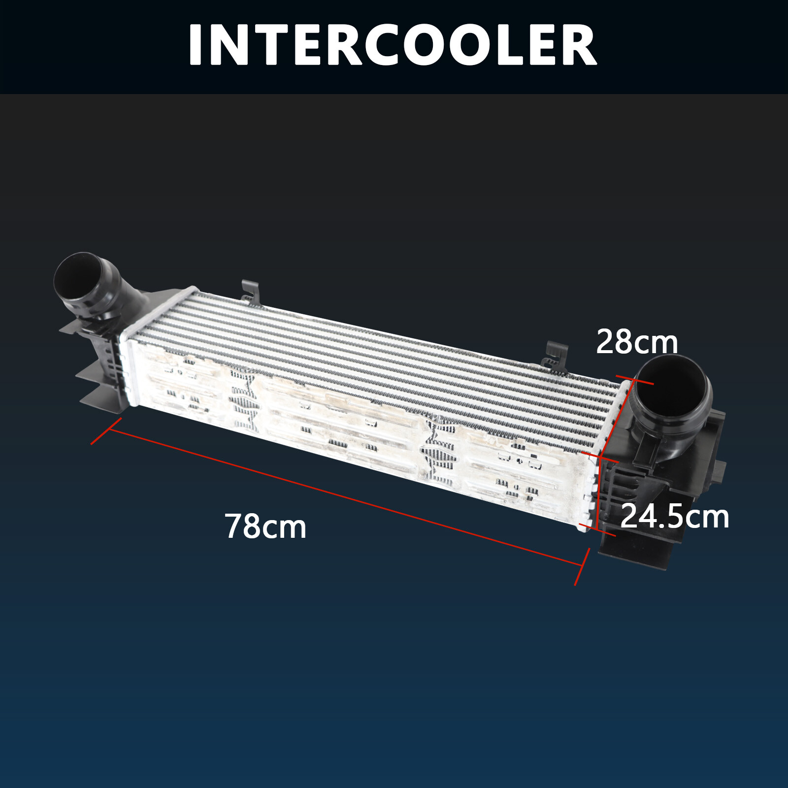 17517600531 Intercooler/Charge Air Cooler For BMW F22 F23 F30 328i 2.0 2012-2016
