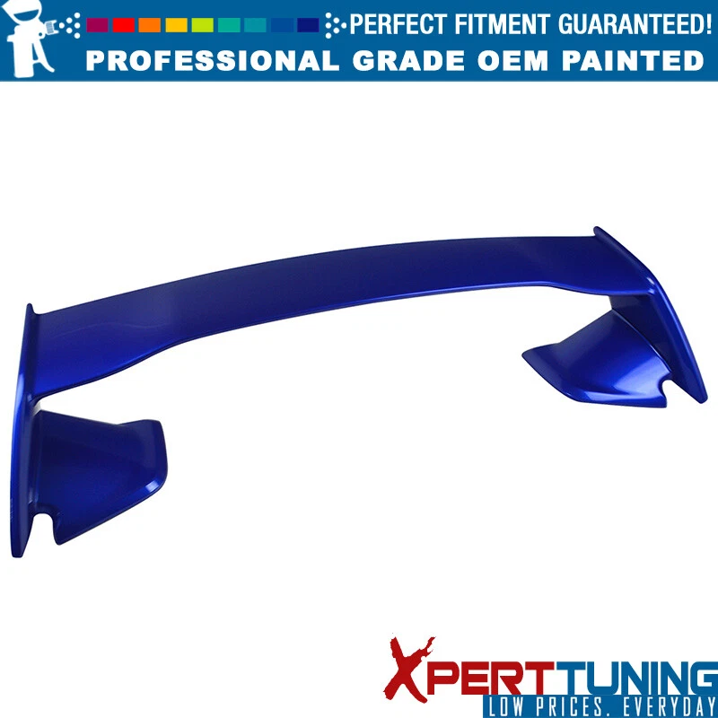 Fits 12-16 Impreza 15-21 WRX STI OE Painted Trunk Spoiler #K7X Wr Blue Pearl - Imagem 4 de 4