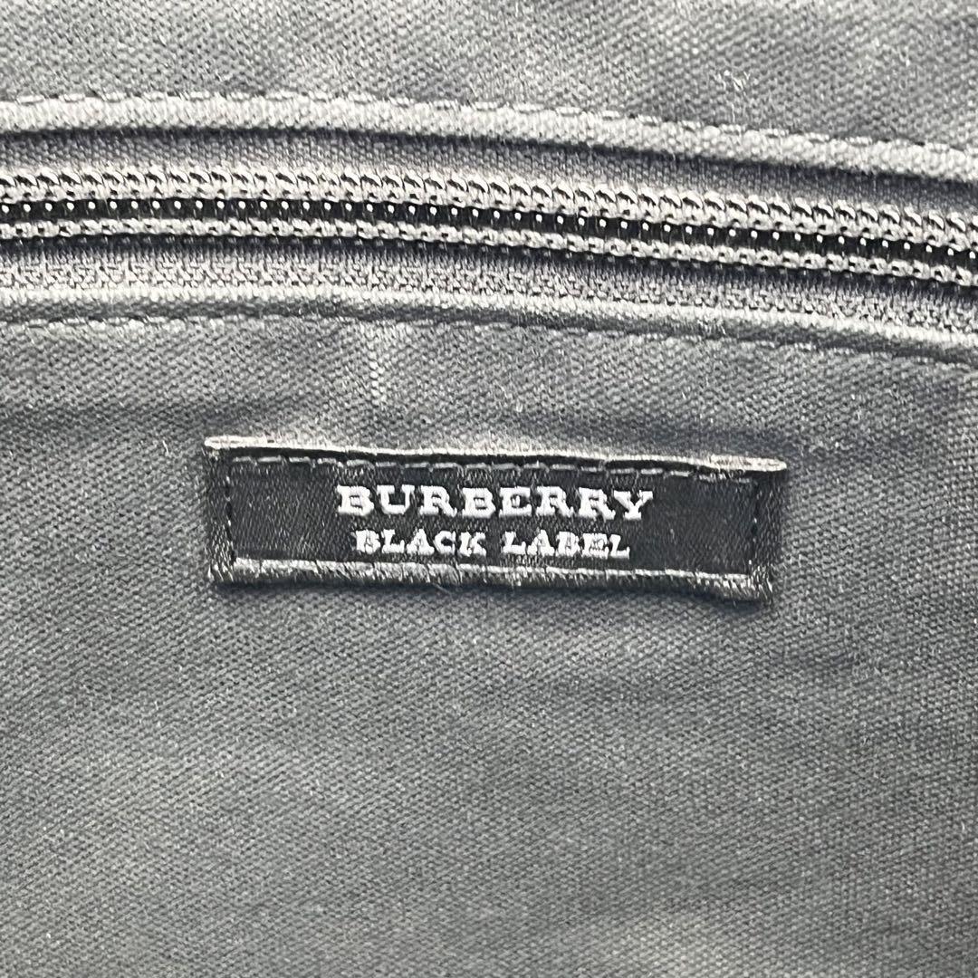 Burberry Black Label Messenger Bag Check Black Nylon From Burberry Black Label Messenger Bag Check Black Nylon From
