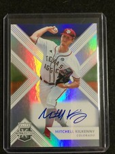 2018 Elite Extra Edition On Card Auto Mitchell Kilkenny #75 Colorado