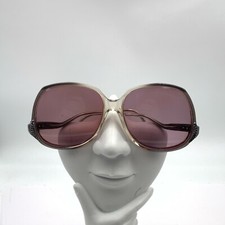 Vintage Sterling Optical Portofino Gray Oval Sunglasses Hong Kong FRAMES ONLY