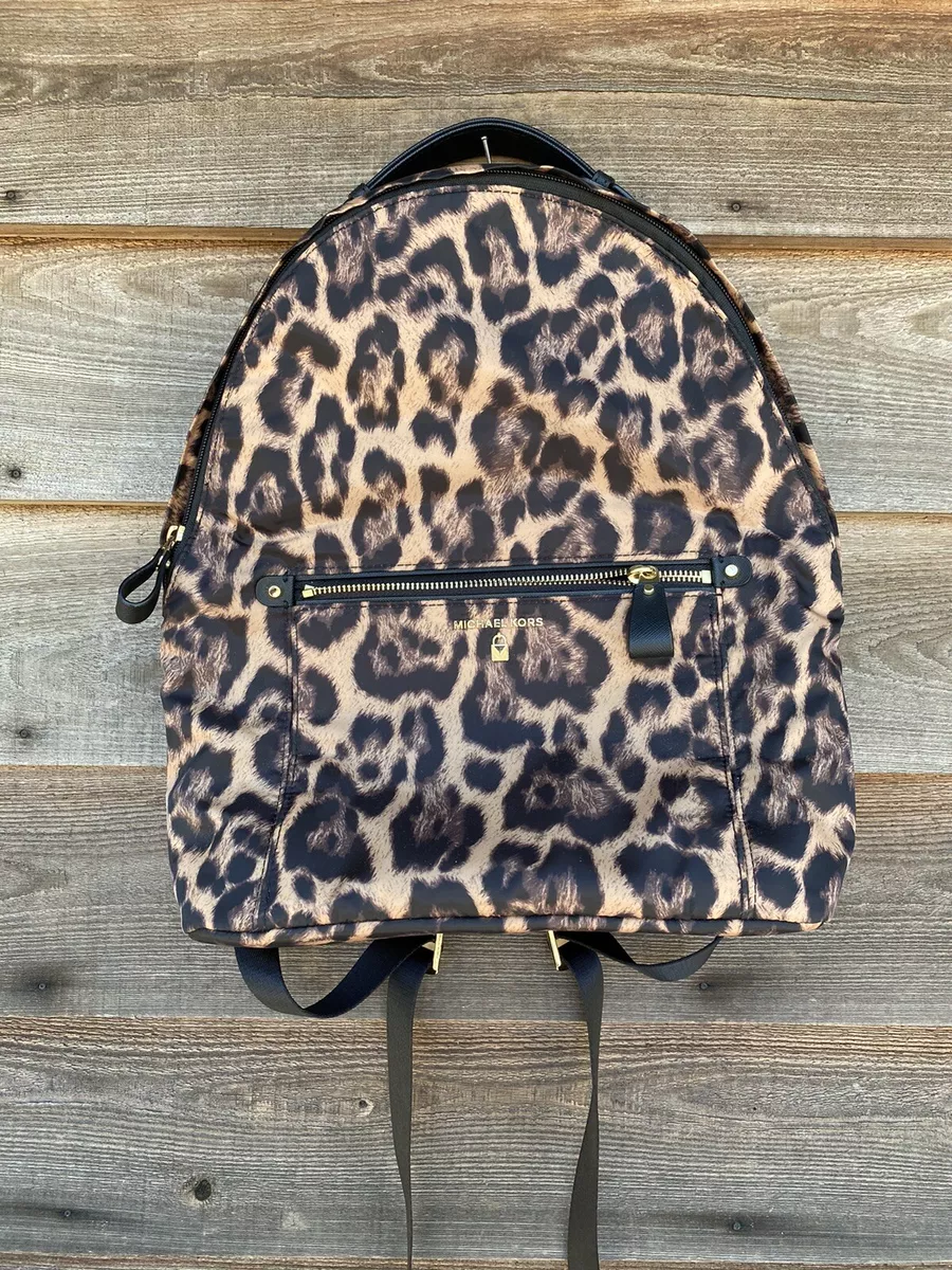 Michael kors shop animal print backpack