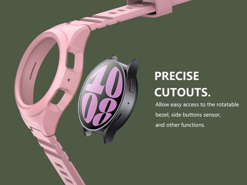 Funda resistente a prueba de golpes Dexnor para reloj Samsung Galaxy 6 bandas 40 mm/44 mm - Imagen 50 de 103
