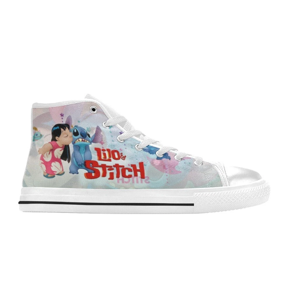 Lilo And Stitch High Top Shoes Sneakers