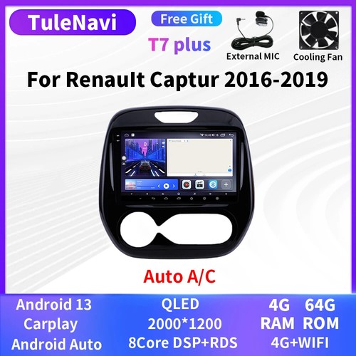 For Renault Captur Kaptur 2016-19 Carplay GPS Car Radio Multimedia Video Stereo - Picture 37 of 40