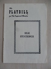 January 1956 - Imperial Theatre Playbill - Silk Stockings - Don Ameche - Neff
