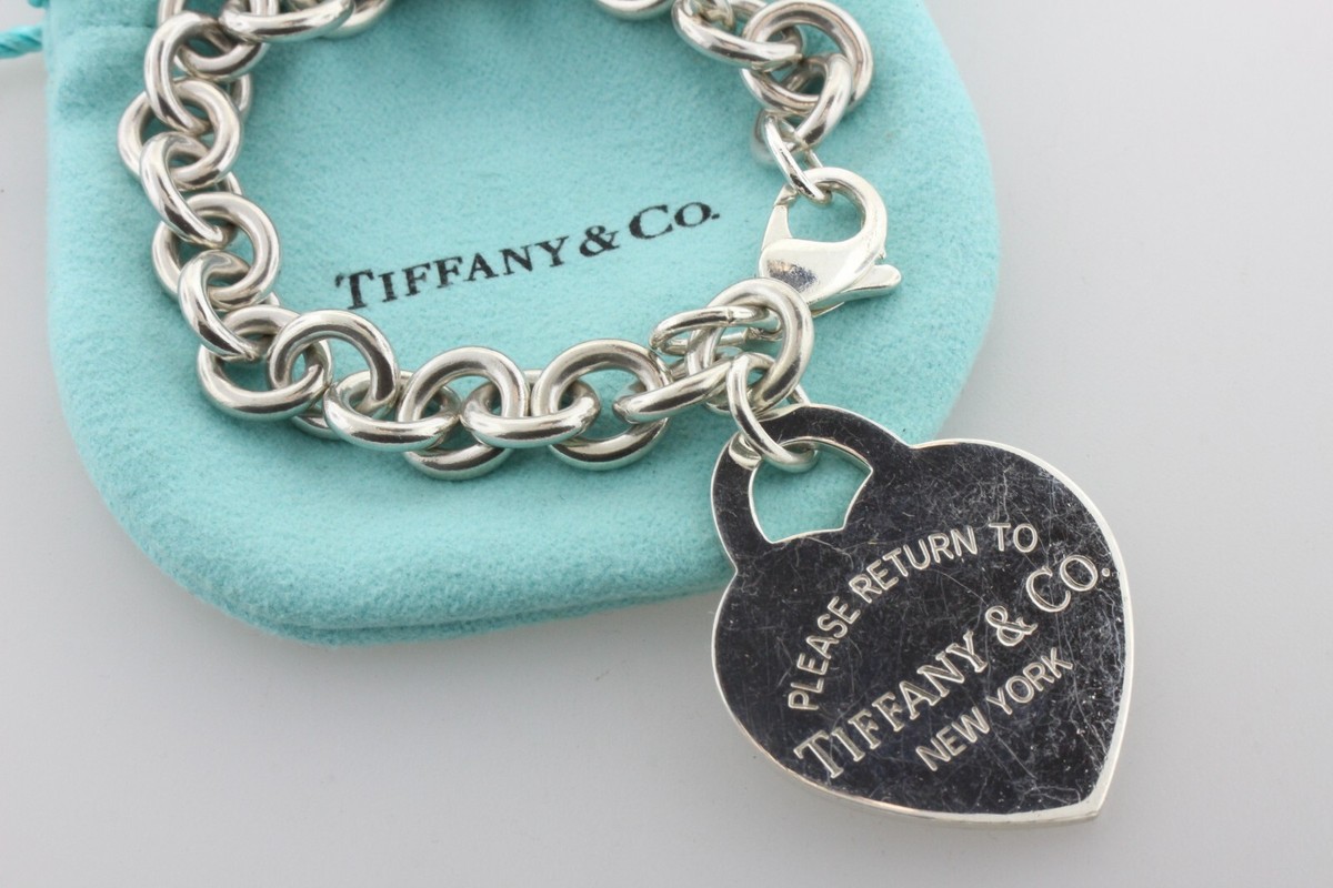 Tiffany & Co. 925 Sterling Silver Return To Tiffany XL Large Heart