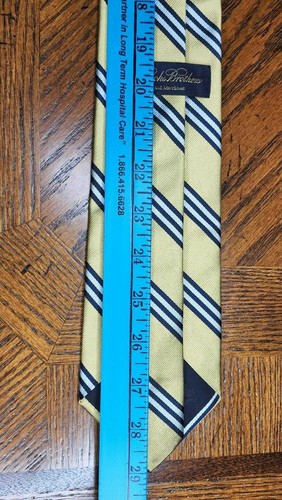 Brooks Brothers Makers & Merchants Herrenkrawatte mehrfarbig gestreift Krawatte Neckwear - Bild 6 von 6