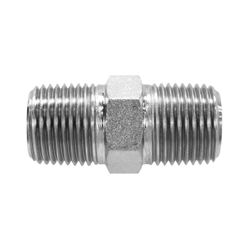 1012160 - NIPPLO NIPLES OTTONE MASCHIO 1/8 NPT X 1/4 SAE RACCORDO Condizionatore Climatizzazione.1.19.184.gp.12516