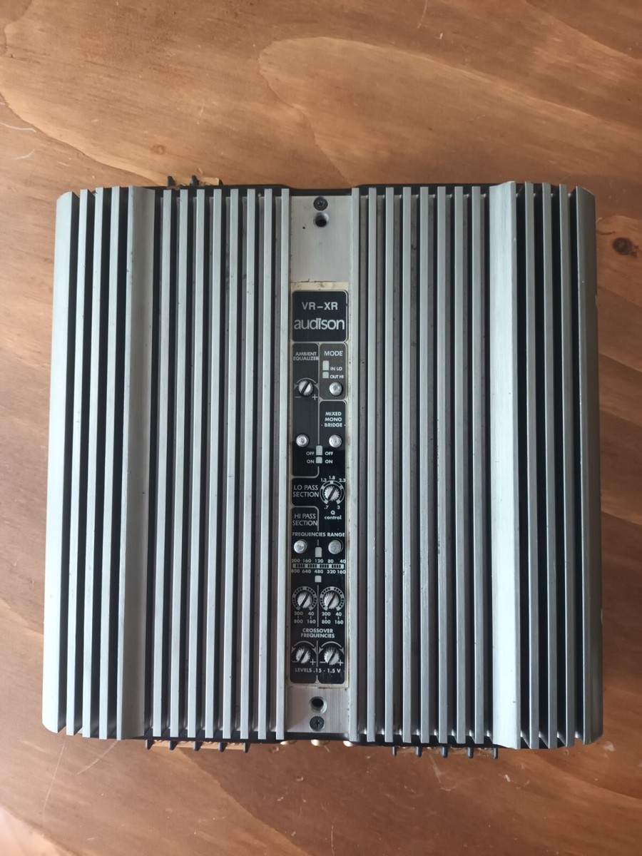 カーオーディオ audison vr404xr Evoluzione Audison VR404XR Evoluzione 4-Channel Amplifier | eBay