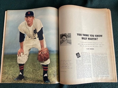 AUGUST 1958 SPORTMAGAZIN - BILLY MARTIN COVER & SPORT SPECIAL - ENOS SLAUGHTER - Bild 6 von 6