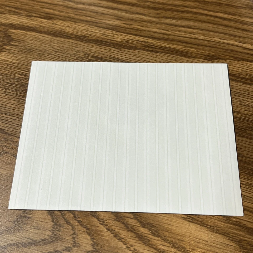 Carol Wilson Rose Garden Thank You Blank 8 Cards Violet Flower Made USA - Image 4 of 4