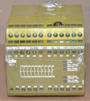 PILZ PST 4 24 V DC 6S4O Sicherheitsschaltgerät 720300 Neu/unbenutzt