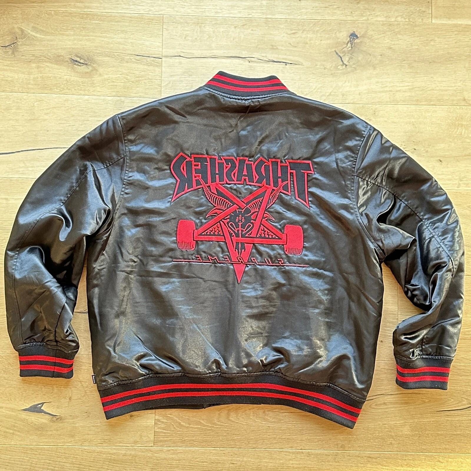 100 % authentique veste trasher suprême FW21 boîte logo XL sweat à capuche skateboard