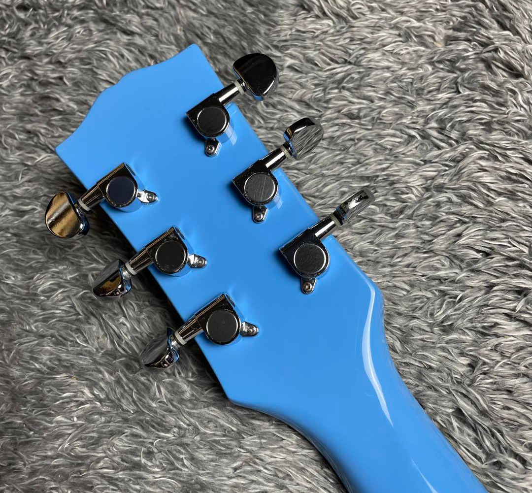 Sylpheed Les Paul Type Skyblue & Pink Used Electric Guitar F