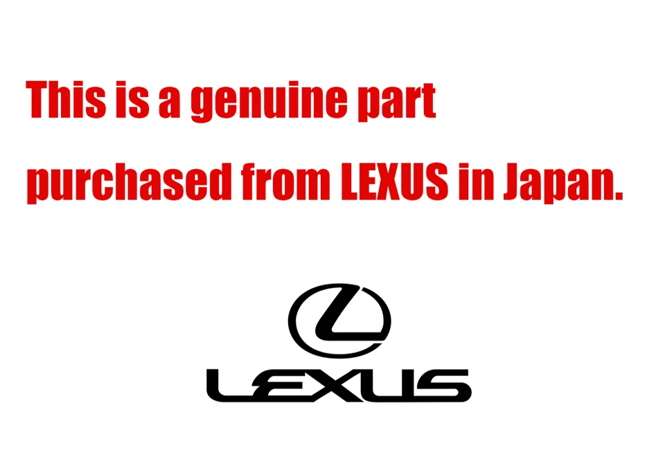 75552-53041 Parabrisas Delantero Original Lexus IS350 IS200T Moldura y Clips Derecha y Derecha Foto 3 de 4