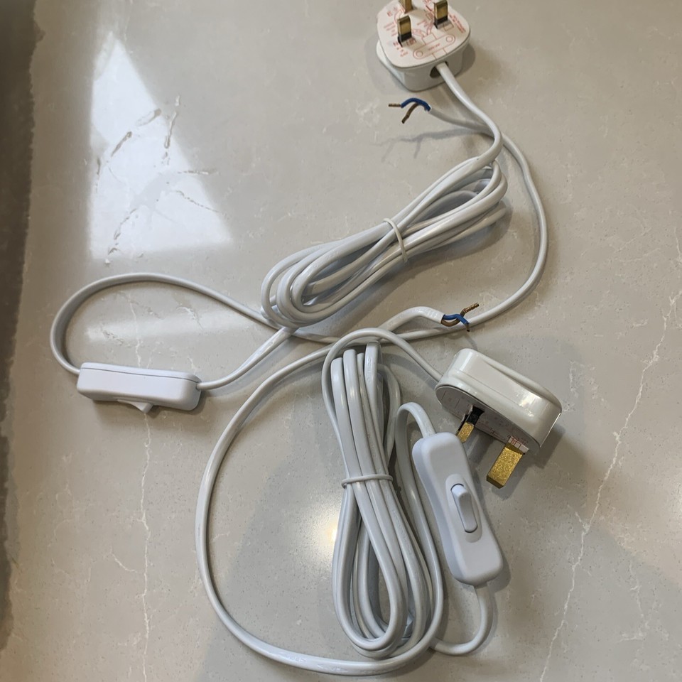 Pair Unused Vintage IKEA Gyllen Glass Wall Light 90s Panel, Red Poppy