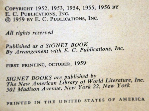 Son of Mad by William M Gaines - First Printing October 1959 - Picture 2 of 3