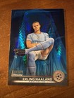 2023 Topps Stadium Club Chrome Erling Haaland #92 Blue Prism 