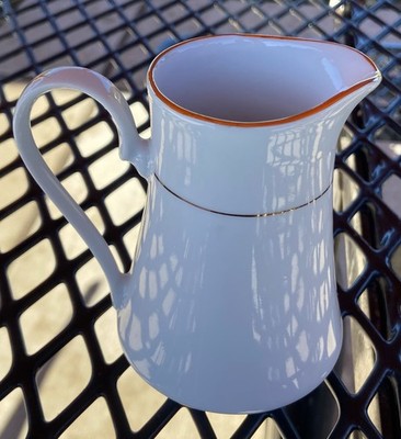 One 8 oz Creamer in Classic Gold by Fairfield Fine China 4-5/8 