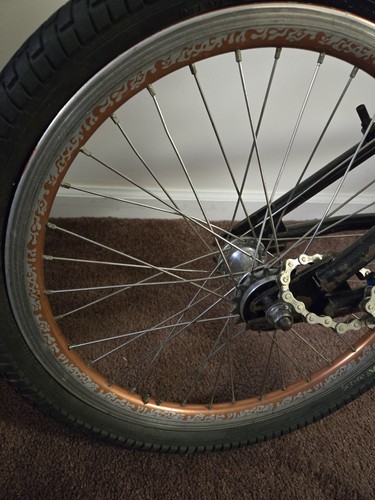 Odyssey T1000 Wheel set Red Sealed Bearing Suzue Hubs Mid School Bmx Racing - Picture 1 of 6