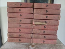 1912 the Works of Louise Muhlbach set of 16 Hardcover books GD/GD-