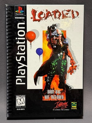Loaded (Sony PlayStation 1, PS1, 1997) Long Box Complete w/ Manual CIB