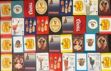 Beer Bourbon Liquor Single Swap Playing Cards Lot of 60 Cards Mixed Variety