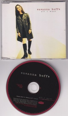 The Bangles / Susanna Hoffs   All I Want - 1 Track Promo Single CD 1996 London
