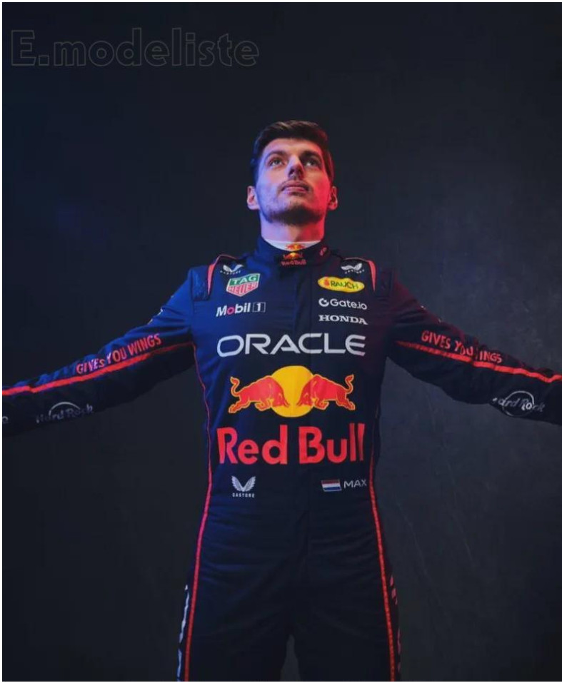 Traje de carreras de karts F1 Redbull 2025 - aprobado por CIK/FIA nivel 2