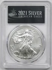 2021 Type 1 $1 American Silver Eagle PCGS MS70 FDOI - Black Label Edition