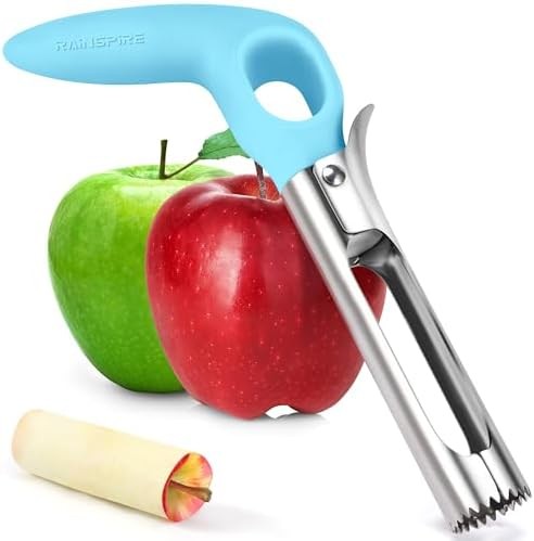 Rainspire Apple Corer Tool Stainless Steel Nonslip Handle Dishwasher Safe