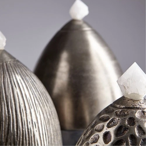 Cyan Design 10209 Chestnut Antique Nickel Container, Medium - Picture 7 of 7