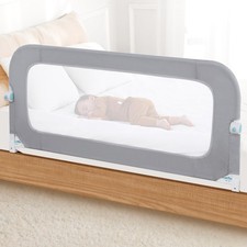 59 Reinforced Bed Rail for Toddlers Extra Long Safety Guard with Thickene...