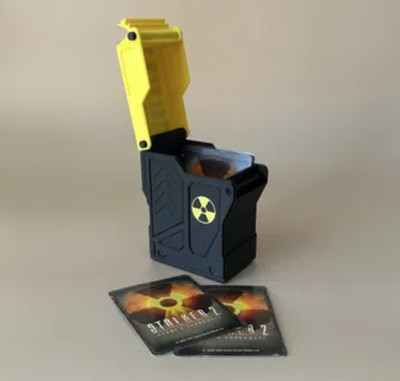 Vertical Storage Box for cards 3d printed Stalker 2 S.T.A.L.K.E.R 2 Chornobyl