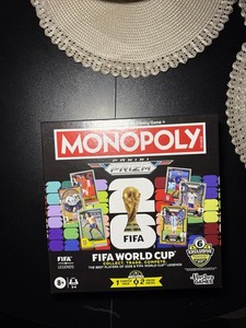2026 Panini Prizm Monopoly FIFA World Cup Game Board NEW ! Read Description