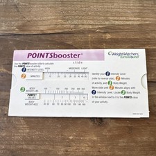 Weight Watchers 2004 Flex Points Booster Activity Slide Card TurnAround WW