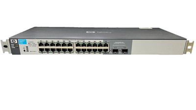 HP ProCurve 1810G-24 24 Port Managed Gigabit Switch J9450A w/Rack Ears